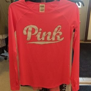 Victoria's Secret pink athletic top sz S lk new